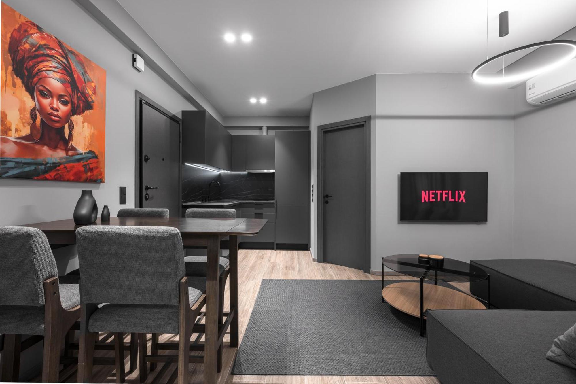 No9, Chic & Modern 2Bdr Apartment In The Centre Of 테살로니키 외부 사진