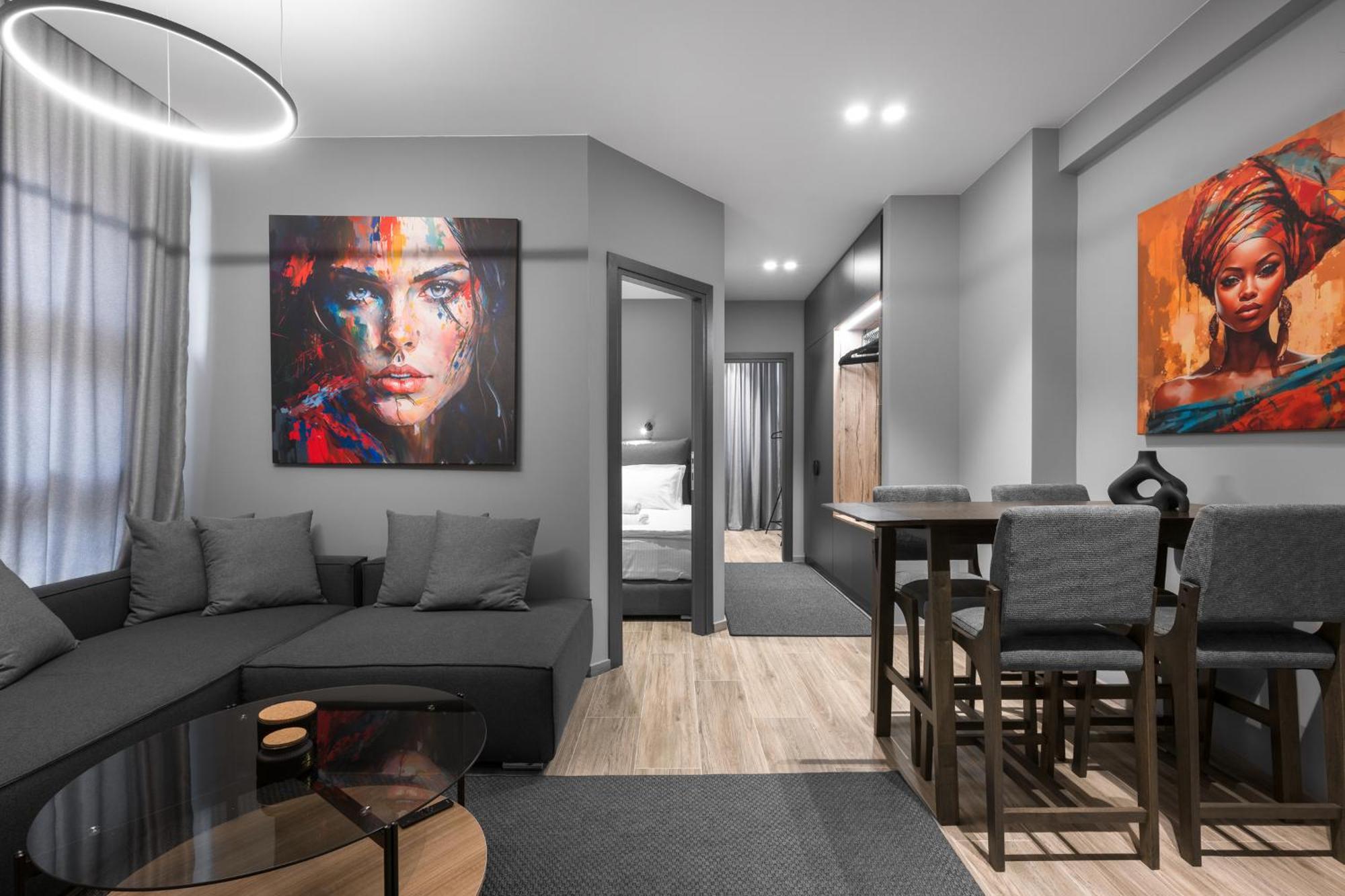 No9, Chic & Modern 2Bdr Apartment In The Centre Of 테살로니키 외부 사진